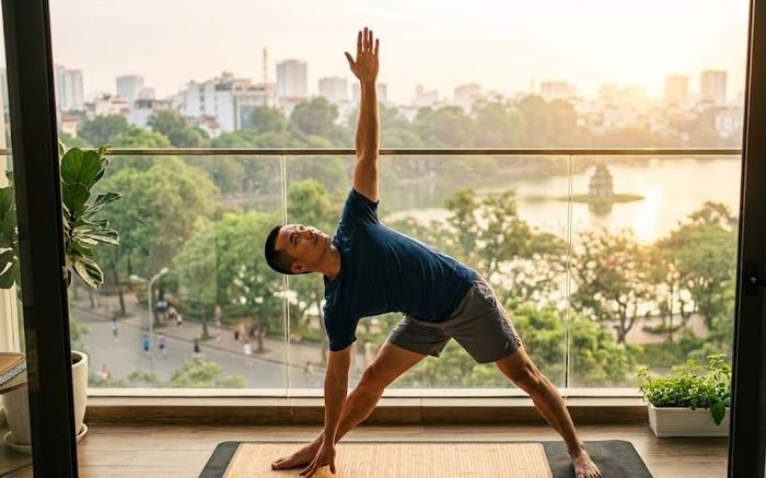 Kéo giãn giúp giảm cứng khớp và tăng độ linh hoạt.