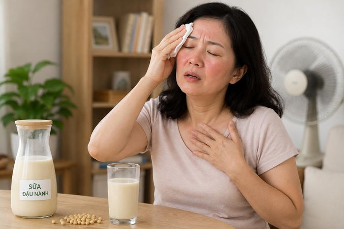 Bốc hỏa là một trong những triệu chứng phổ biến gây khó chịu cho phụ nữ giai đoạn tiền mãn kinh và mãn kinh.