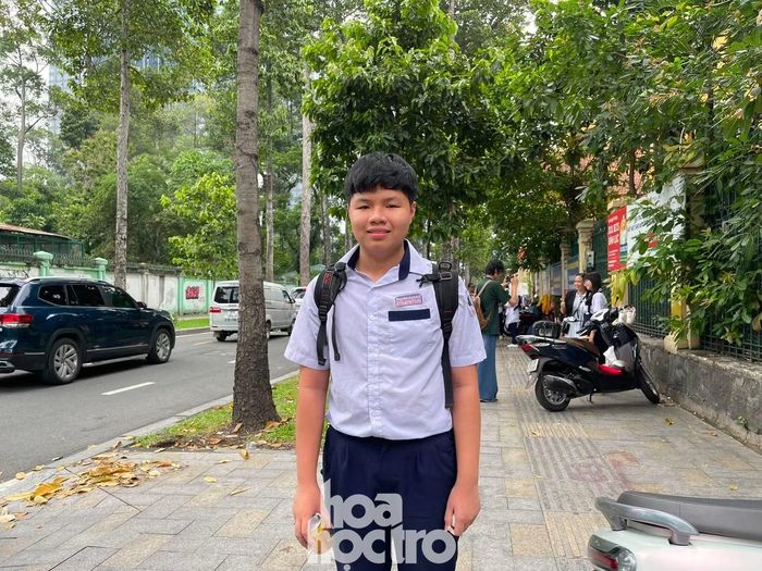 Sao Nam có phần lo lắng cho hai môn thi tiếp theo. Ảnh: Cẩm Nhung.