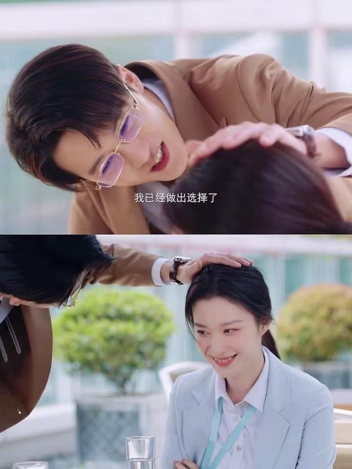 Vương Sở Nhiên vẫn xinh đẹp dù tạo hình đơn giản.