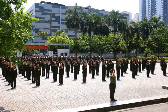 Tiếng hô mạnh mẽ, dứt khoát vang vọng khắp Trung tâm Huấn luyện và Bồi dưỡng nghiệp vụ như lời khẳng định về bản lĩnh, ý chí và quyết tâm tuyệt đối trung thành với Đảng, Tổ quốc và Nhân dân; sẵn sàng nhận và hoàn thành xuất sắc mọi nhiệm vụ được giao, vì cuộc sống bình yên và hạnh phúc của Nhân dân