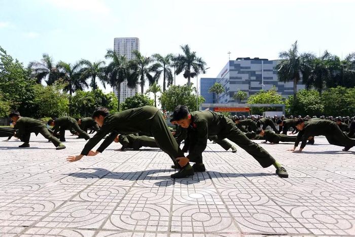 Những kỹ chiến thuật tác chiến bài bản được thực hiện thành thục