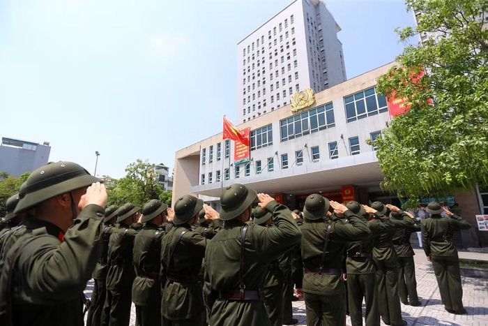 Các chiến sĩ thể hiện trách nhiệm, nghĩa vụ, xây dựng phong cách người chiến sĩ Công an nhân dân bản lĩnh, nhân văn, vì Nhân dân phục vụ cống hiến sức trẻ cho sự nghiệp xây dựng và bảo vệ Tổ quốc