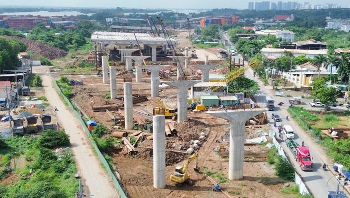 Nút giao Tân Vạn, dự án Vành đai 3 - một trong những dự án quan trọng của TP.HCM. Ảnh: ĐT