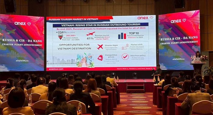 Các đường bay charter từ thị trường Nga và cộng đồng các quốc gia độc lập (CIS) thúc đẩy thu hút khách đến Việt Nam