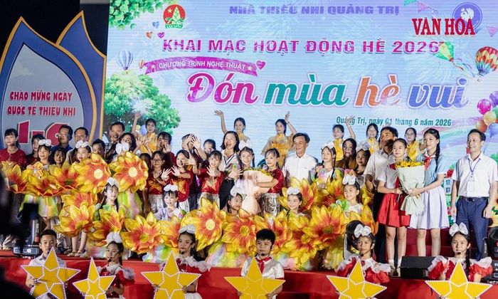 Niềm vui của các em thiếu nhi tại tỉnh Quảng Trị trong ngày Quốc tế thiếu nhi