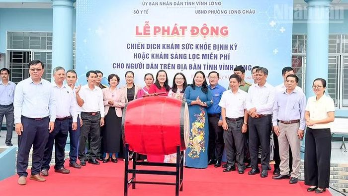 Nghi thức lễ phát động.