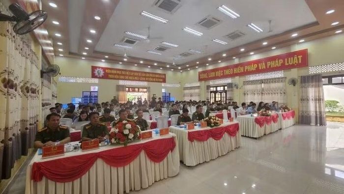 Toàn cảnh buổi lễ.