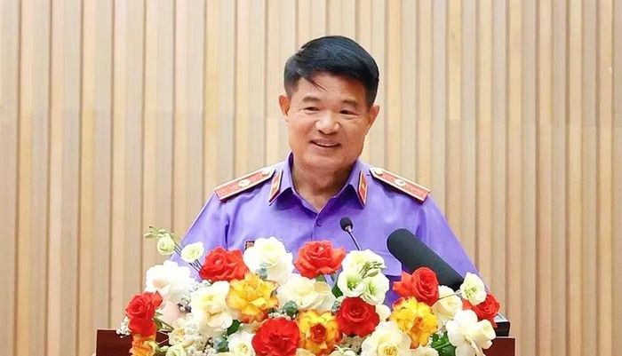 Viện trưởng Viện Kiểm sát nhân dân tối cao Nguyễn Huy Tiến.