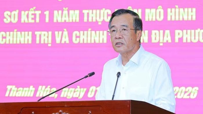 Bí thư Tỉnh ủy Thanh Hóa phát biểu chỉ đạo tại hội nghị.