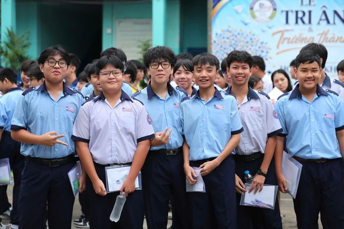 Các thí sinh ở TPHCM sẵn sàng bước vào kỳ thi tuyển sinh lớp 10
