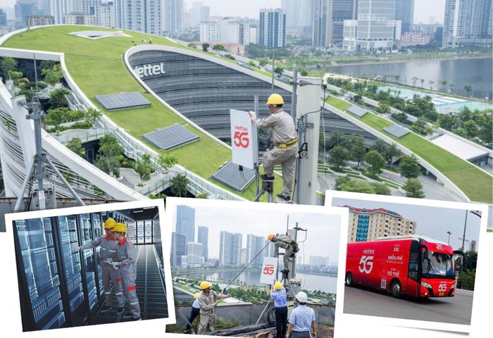 Mạng 5G Viettel: Vùng phủ rộng nhất, công nghệ hiện đại nhất, chất lượng tốt nhất với tốc độ cao nhất.