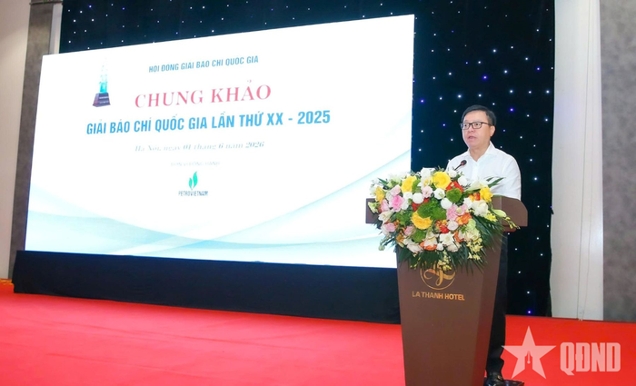 Đồng chí Lê Quốc Minh phát biểu.