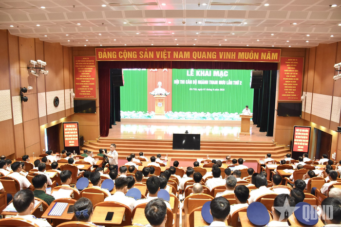  Quang cảnh khai mạc hội thi.