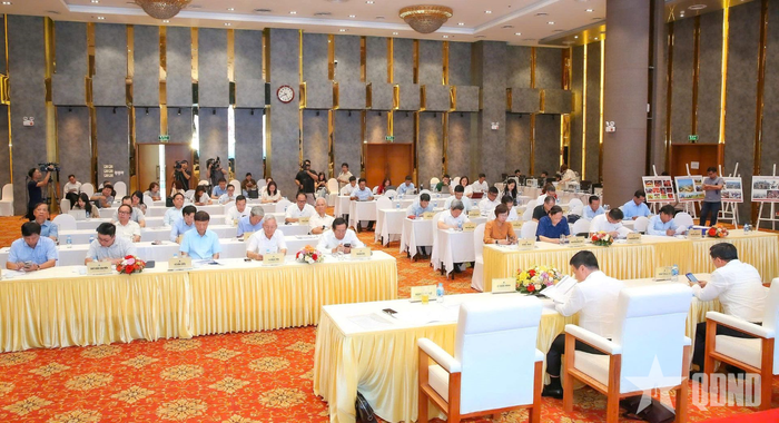 Quang cảnh Vòng chấm chung khảo Giải Báo chí quốc gia lần thứ XX - năm 2025.