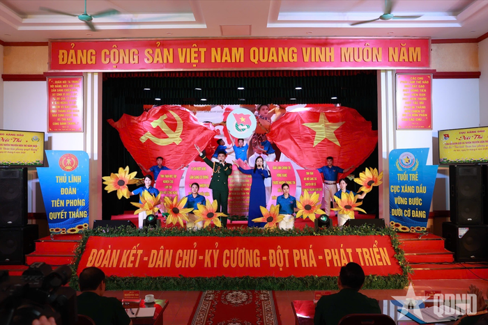 Phần thi tuyên truyền viên trẻ, tuyên truyền ba khâu đột phá Nghị quyết Đại hội XIV của Đảng.