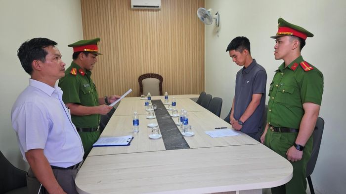 Cơ quan Công an khởi tố đối tượng Mai Văn Hoàng.
