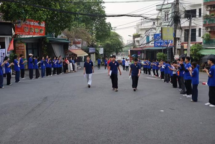 Thí sinh tự tin vào điểm thi.