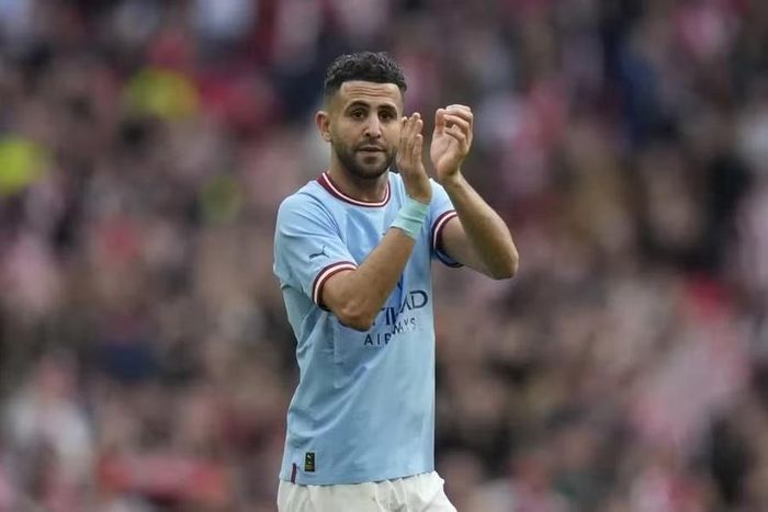 Cựu tiền đạo Man City Riyad Mahrez sẽ dẫn dắt hàng công tuyển Algeria tại World Cup 2026. Ảnh: AP