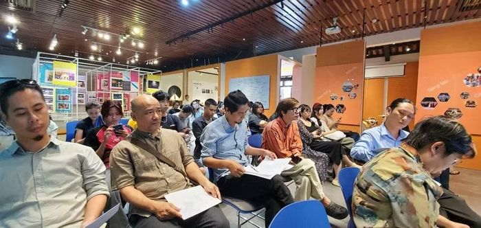 Tọa đàm thu hút sự quan tâm của đông đảo công chúng yêu nghệ thuật sáng tạo.