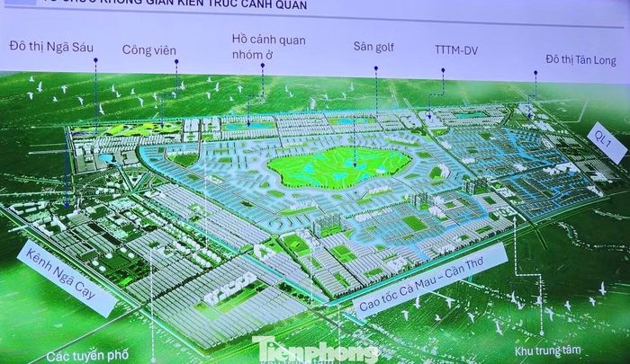 Sơ đồ dự án Khu đô thị du lịch nghỉ dưỡng Mekong.
