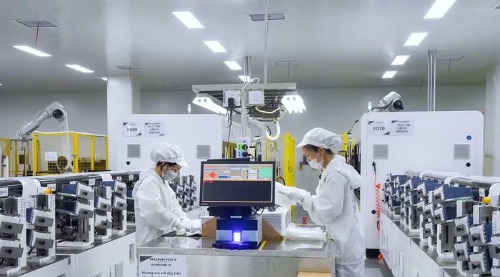 Hoạt động sản xuất tại KCN Hoàng Mai I.