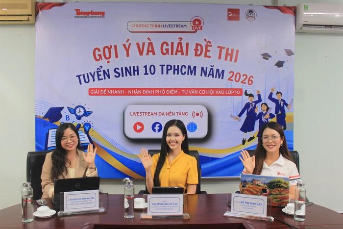 Hơn 151.000 học sinh TPHCM bước vào kỳ thi tuyển sinh lớp 10 công lập trong hai ngày 1 và 2/6. Đây được xem là một trong những kỳ thi có tính cạnh tranh cao nhất cả nước khi dự kiến có hơn 30.000 thí sinh không có suất vào trường công lập. Đồng hành cùng thí sinh và phụ huynh trong kỳ thi quan trọng này, Báo Tiền Phong tổ chức chuỗi livestream đặc biệt với chủ đề Gợi ý và giải đề thi tuyển sinh lớp 10 TPHCM năm 2026.