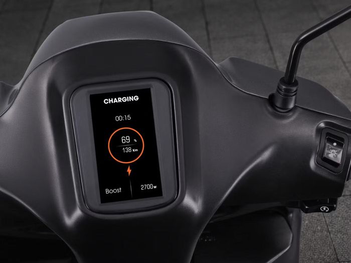Chế độ sạc Tăng cường trên Dat Bike ERA mở rộng thêm quãng đường 30km chỉ với 15 phút sạc