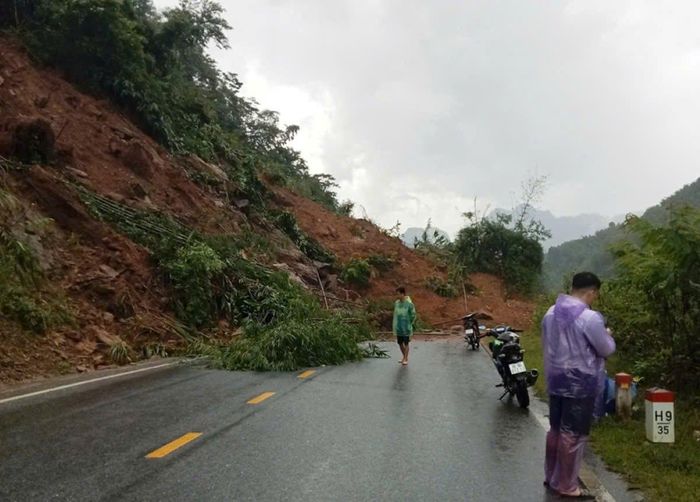 Các khu vực miền núi Thanh Hóa thường xuyên bị ảnh hưởng bởi thiên tai