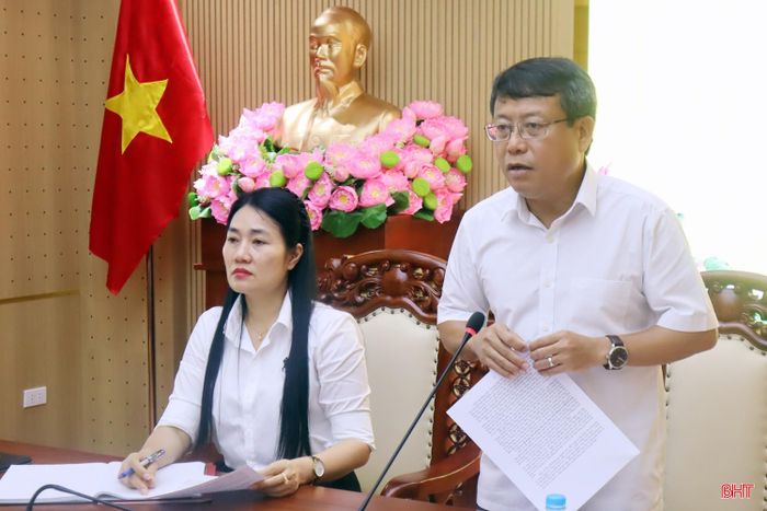 Đồng chí Dương Tất Thắng – Bí thư Đảng ủy, Phó Chủ tịch Thường trực HĐND tỉnh kết luận hội nghị.