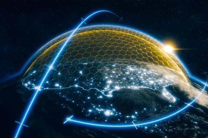 Lực lượng Không gian Mỹ trao cho SpaceX hợp đồng 4,16 tỉ USD để phát triển mạng vệ tinh SB-AMTI, nhằm theo dõi các mối đe dọa trên không từ quỹ đạo và giảm phụ thuộc vào máy bay giám sát. Ảnh: Boeing