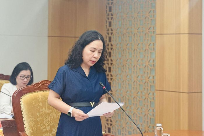 Bà Trần Diệu An, Phó Cục trưởng Cục Quản lý công sản (Bộ Tài chính).