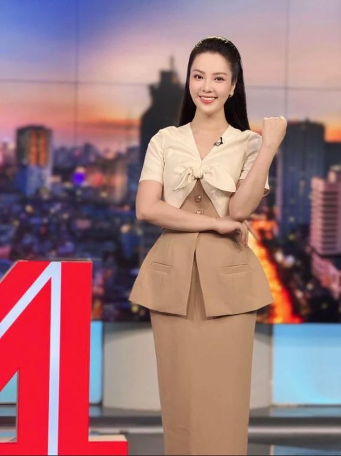 MC Thụy Vân. Ảnh: FBNV.