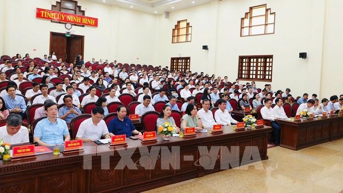 Các đại biểu dự Hội nghị. Ảnh: Đức Phương - TTXVN
