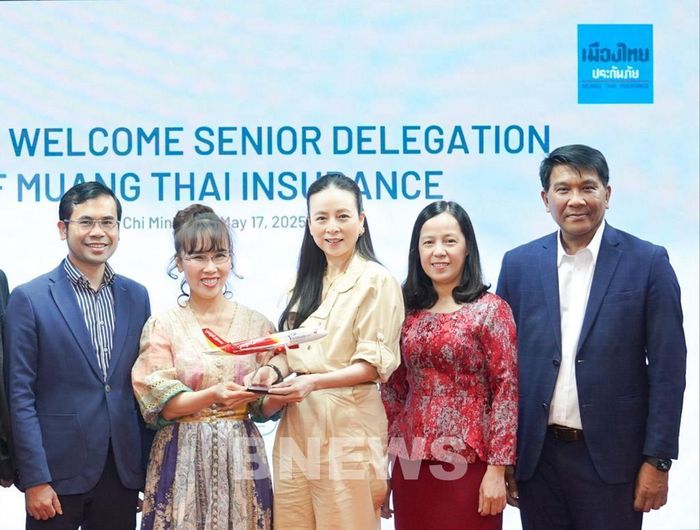 Chủ tịch Vietjet đã tiếp Madam Pang thăm và làm việc tại Vietjet Plaza, Việt Nam vào năm 2025. Ảnh: Thu Hằng/Bnews/vnanet.vn