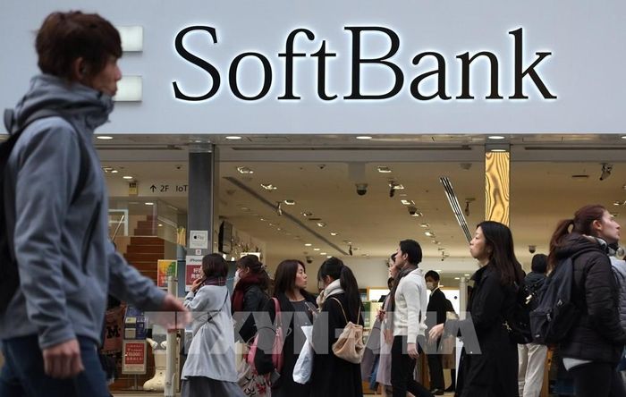 Một cửa hàng của SoftBank tại Tokyo, Nhật Bản. Ảnh: AFP/ TTXVN