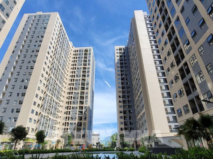 Khu đô thị xanh Bàu Tràm Lakeside (phường Hải Vân, thành phố Đà Nẵng) đã mở bán nhà ở xã hội. Ảnh: Quốc Dũng - TTXVN