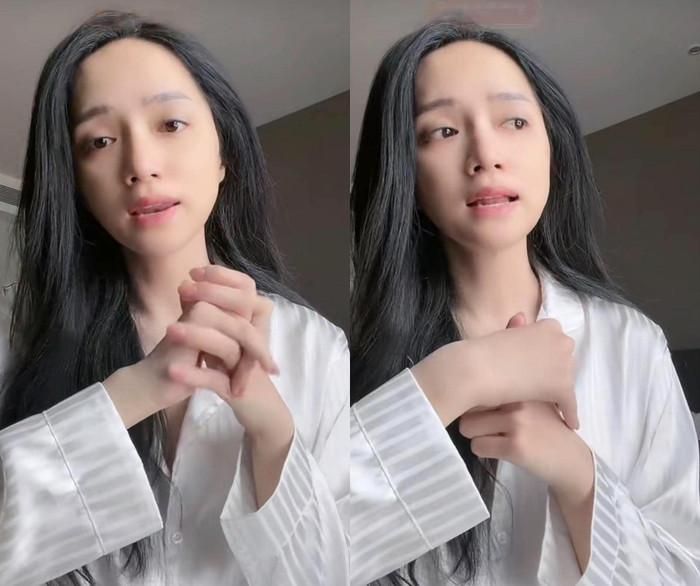 Hương Giang livestream giao lưu cùng khán giả sau khi đoạt danh hiệu Á hậu 2 MGI All Stars.