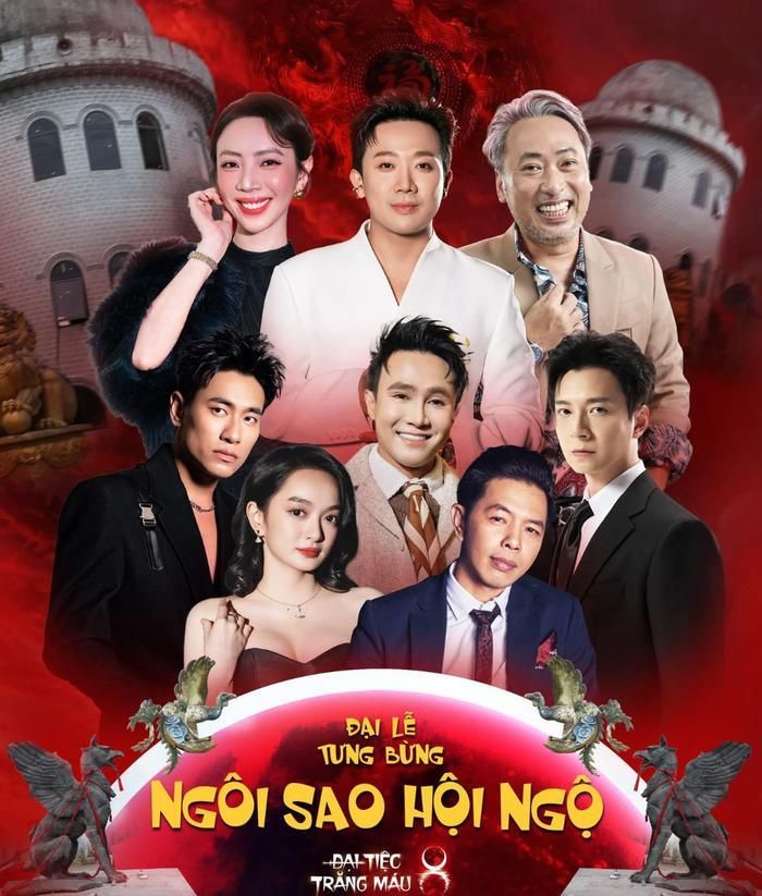 Đại Tiệc Trăng Máu 8 dù sở hữu dàn cameo chất lượng nhưng vẫn không tạo được kỳ tích về doanh thu. Ảnh: NSX