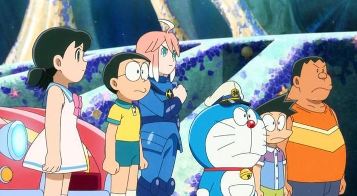 Chuyến phiêu lưu dưới lòng biển sâu huyền bí của Doraemon Movie 45 đã mở ra không gian điện ảnh sống động, lôi cuốn khán giả mọi lứa tuổi. Ảnh: NSX