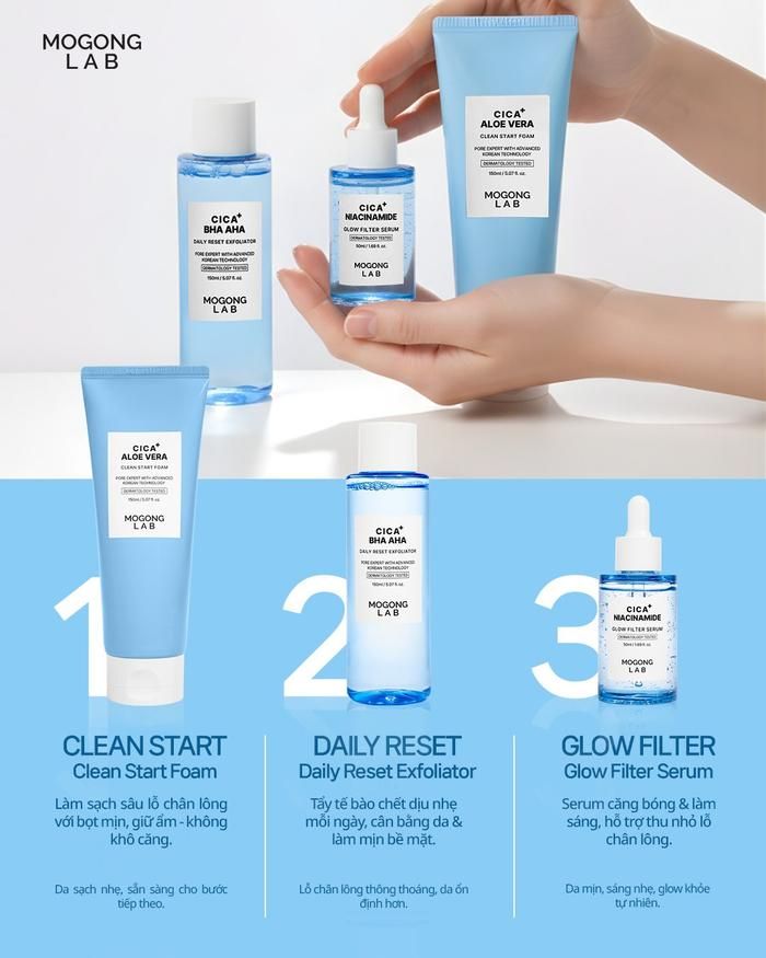 Mogong Lab - Thương hiệu skincare tối giản được hơn 450 UGC/KOC lăng xê