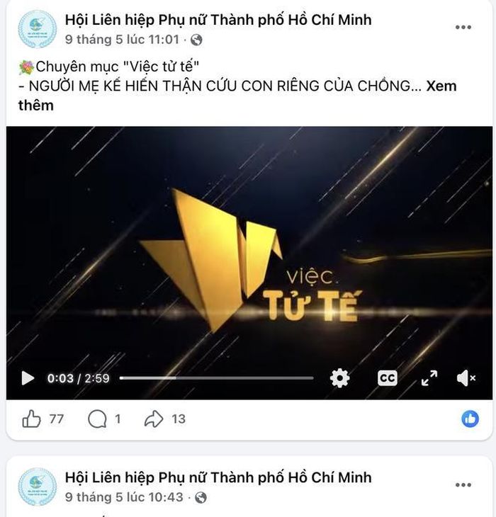 Trang Facebook của Hội LHPN TPHCM lan tỏa những thông tin tích cực