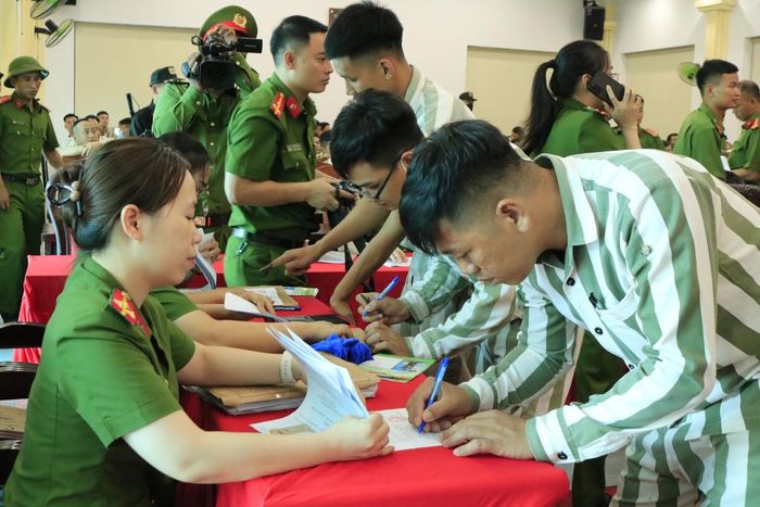 Tại trại giam Xuân Nguyên, Hải Phòng có 193 phạm nhân được đặc xá.