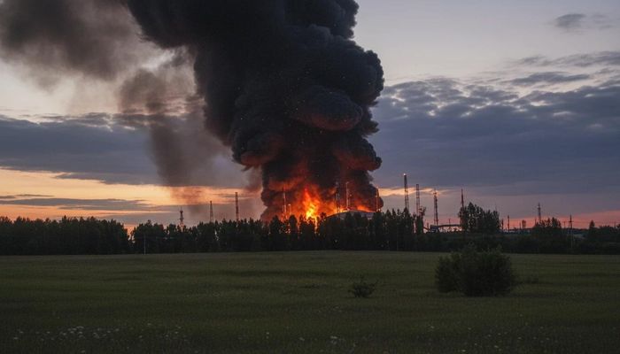 Những phát biểu trên được đưa ra trong bối cảnh Ukraine tiếp tục mở rộng các cuộc tấn công nhằm vào hạ tầng năng lượng của Nga, trong đó có cuộc tấn công bằng máy bay không người lái vào nhà máy lọc dầu Saratov của Nga. Ảnh: 112.ua.