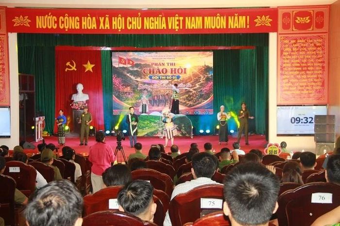 Quang cảnh tại hội thi.