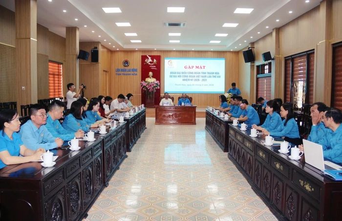 Toàn cảnh buổi gặp mặt.