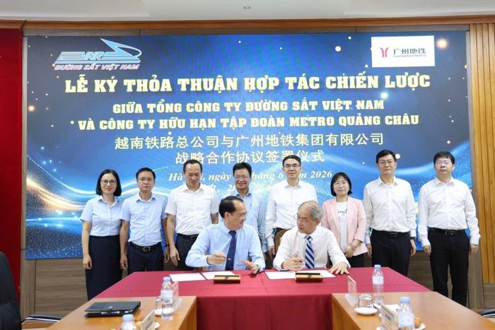 Lễ ký kết thỏa thuan hợp tác chiến lược giữa VNR và Tập đoàn Metro Quảng Châu.