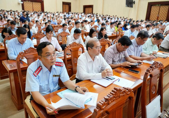 Đại biểu dự hội nghị.