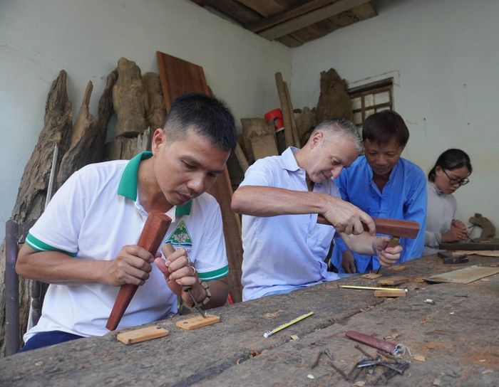 Mộc Kim Bồng là một trong những làng nghề cần tiếp tục được đầu tư, quy hoạch bài bản để tạo điểm nhấn trong bức tranh du lịch Đà Nẵng. Ảnh: T.Y