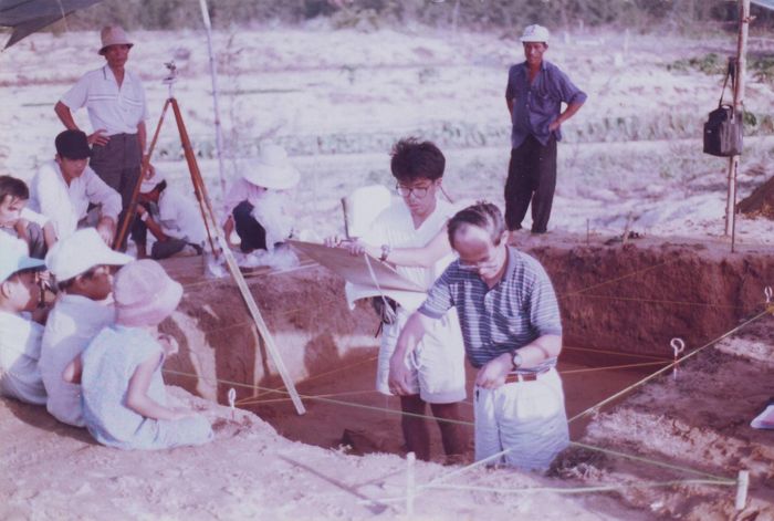 Khai quật khảo cổ di chỉ An Bang năm 1995. Nguồn: TTQLBTDSVHTGHA